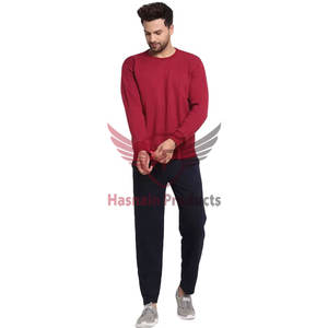 Ensemble de vêtements de sport de qualité supérieure pour hommes, coupe ajustée, avec logo personnalisé, survêtement respirant de grande taille de style décontracté pour l'hiver - Product Image 1