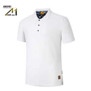 Polo <b>Shirt</b> for Men Short Sleeve <b>Waffle</b> Knit with Button Placket for Outdoor Sports - Product Image 1