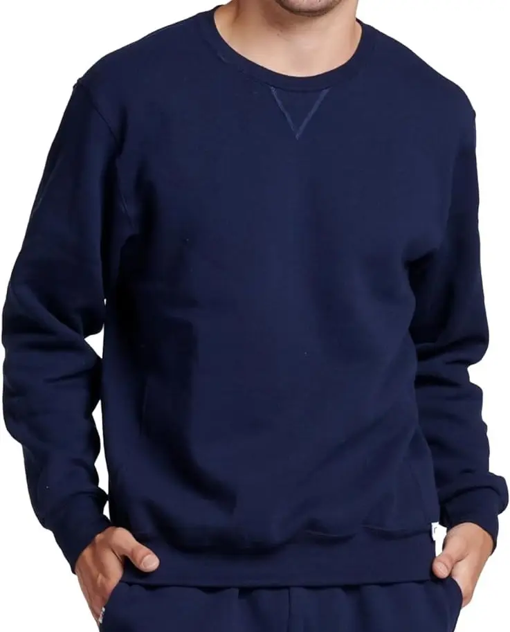 OEM 도매 하이 퀄리티 100% 면 부드러운 긴 소매 컴포트 색상 빈 사용자 정의 독특한 대형 크루 넥 스웨트 셔츠 남여 공용