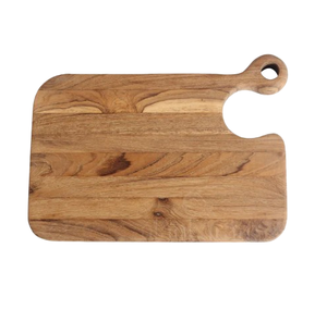 Ustensiles de cuisine Tendance Bloc à découper en bois fini naturel pour la coupe de légumes et l'outil de cuisson Bloc à découper - Product Image 1