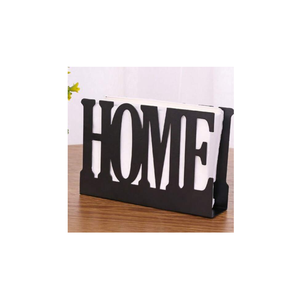 Servilletero de madera y metal, venta al por mayor, última llegada, precio bajo, soporte de pañuelos de Metal barato, producto más vendido - Product Image 6