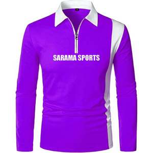 Alta calidad Unisex moda Premium corto en blanco camisetas Polos logotipo personalizado bordado 100% algodón impresión polos - Product Image 1