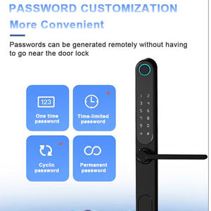 高度な両面防水スマートロックシンプルアルミ合金材料複数ロック解除方法直接工場販売 - Product Image 6