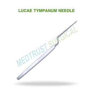 Aguja de Paracentesis Timpanal Recta Castroviejo Lucae, Instrumento Quirúrgico de Otología ENT, Acero Inoxidable, 4.75 Pulgadas - Product Image 2