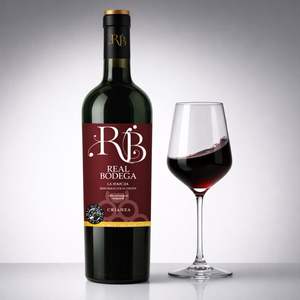 Véritable Bodega D.O. Vin rouge Crianza Tempranillo & Cabernet Sauvignon 13,5% ABV, vieilli 6 mois en fût, vin rouge espagnol 750ml - Product Image 2