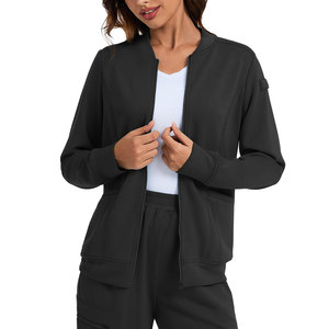 OEM Service di alta qualità Design personalizzato donna giacca di Scrub nuovo Design giacca Scrub per le donne a prezzo ragionevole - Product Image 4