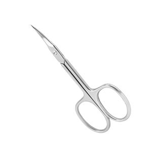 Tijera para cutículas de manicura de alta calidad, tijera de acero inoxidable con hoja curva de punta fina de estilo ruso de 3,5 pulgadas - Product Image 1