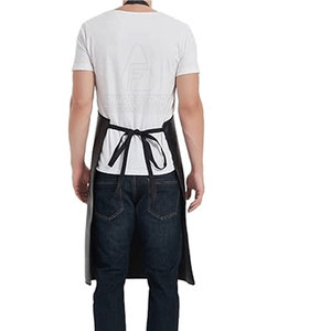 Heavy Duty Leather <b>Apron</b> <b>for</b> <b>Men</b> Workshop <b>BBQ</b> Cooking Adjustable Comfortable Fit - Product Image 5