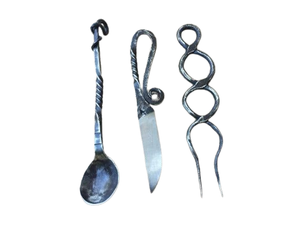 Nuevo Juego de Cubiertos Medievales con Cuchara y Tenedor, Alta Calidad de Venta, para el Hogar, Nuevo Juego de Cubiertos de Metal para Uso en la Cocina - Product Image 4