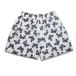 กางเกงบาสเก็ตบอลผ้าตาข่ายระบายอากาศ แห้งเร็ว มีเชือกผูกเอว สำหรับผู้ชาย  รับสกรีนลายตามสั่ง  ผ้าไนลอนผสมสแปนเด็กซ์ เหมาะสำหรับฤดูร้อน - Product Image 4