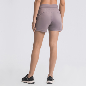 Shorts d'entraînement d'été pour femmes, séchage rapide, coupe ample, athlétisme, fitness, yoga, course à pied - Product Image 4