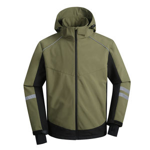 Chaqueta de Invierno de Moda para Hombre, con Múltiples Bolsillos, Rayas Reflectantes, Personalizable, al por Mayor, Textil, con Múltiples Cremalleras, Tendencia 2026 - Product Image 1