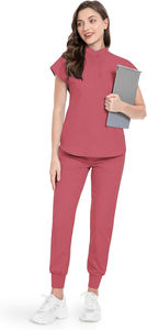 Premium Quality Comfortable Workwear New Scrub <b>Sets</b> for Nurses <b>Doctors</b> Canvas Spandex Wholesale Medical Uniforms for Hospitals - Product Image 3