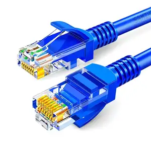 高按需以太网适配器以太网网络跳线，蓝色0.5m (1.6英尺) Cat5e非屏蔽 (UTP)