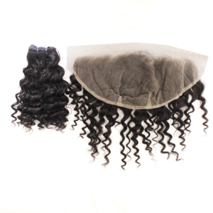 Perruque bouclée en cheveux humains, Lace Front, cheveux Remy humains du Vietnam, cheveux 13x4 13x6 360, fermeture et frontal en dentelle suisse - Product Image 1