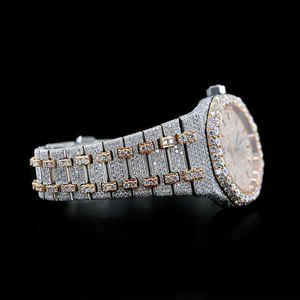 นาฬิกาเพชรโมอิสที่ปลูกในแล็บสุดหรู VVS มีความคมชัดและหรูหราสไตล์แฟนซี - Product Image 3