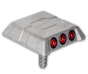 Cono de Tráfico de Aluminio 12011 YB con Base, 10 x 10 x 2.1 cm, Tachuela Vial - Product Image 1