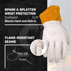 Meilleures ventes Gants de soudage Tig antidérapants durables Offre Spéciale qualité supérieure pour le soudage Tig - Product Image 4