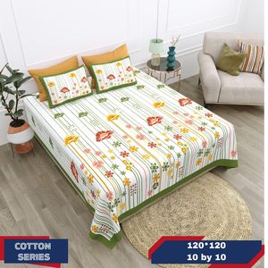 Juego de Sábanas de Lujo de 2 Piezas Tamaño King, Color Azul, Juego de Sábanas de Lujo de 4 Piezas de Poliéster y Algodón, Juego de Sábanas de Algodón Tamaño King y Queen - Product Image 4