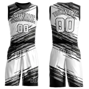 Vêtements de basket-ball brodés, conception gratuite, uniforme de basket-ball, maillots de basket-ball par sublimation - Product Image 1
