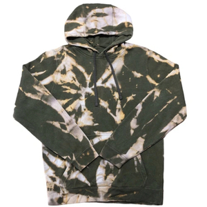 Sudadera con capucha con serigrafía personalizada algodón peso pesado 400gsm lavado ácido sol desteñido diamantes de imitación recortada Boxy Fit Zip up Hoodie - Product Image 4