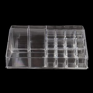 Acrylic Cosmetic <b>Makeup</b> Organizer Storage <b>Box</b> - White - Product Image 1