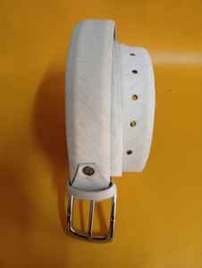 Wholesale Unisex Vintage Genuine Leather Belts Custom Logo Handcrafted Heavy Alloy Buckle Stylish Cowhide Hair-on Waterproof - Product Image 3