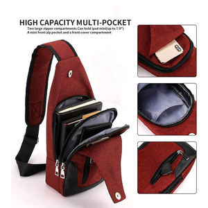 Leather Made Sling <b>Bag</b> For <b>Men</b> Casual Travel Cross Body <b>Bags</b> In Different Color & Size - Product Image 4