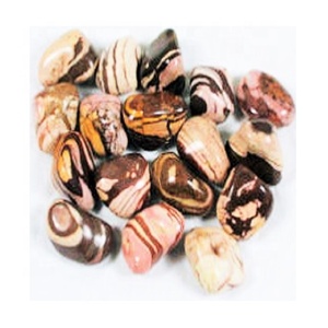 Jaspe de noix de coco naturel de haute qualité dégringolé Chakra de cristal poli en vrac guérison galet Agate cristal artisanat grossiste - Product Image 1