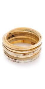 COME Manchettes, bracelets et bracelets en corne de buffle naturelle fabriqués à partir de véritable corne de buffle, disponibles dans un assortiment - Product Image 5