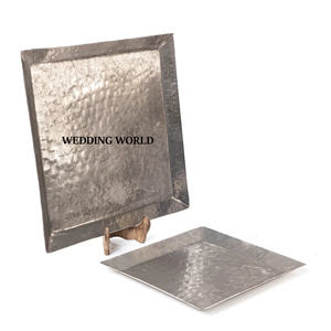 Plateau à chocolat fini personnalisé Plateau à chocolat de luxe de créateur martelé Vente à chaud Nouveau plateau à chocolat de créateur - Product Image 6