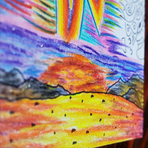 Estilo Bohemio # Papel de 70 pulgadas para la serie de arte de cómics y películas 3x3 - Product Image 2