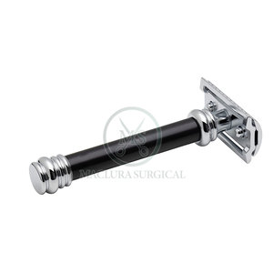 มีดโกนนิรภัยแบบปรับได้โครงสร้างสแตนเลสเพื่อการควบคุมการโกนที่แม่นยำเป็นมิตรกับสิ่งแวดล้อม - Product Image 1