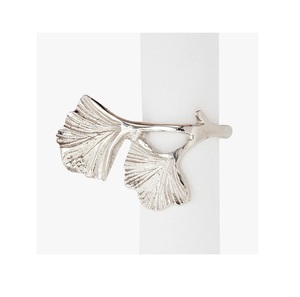Servilleteros de lujo de plata antigua Diseño de bambú de metal para hoteles Restaurantes Bodas y fiestas-Precio de fábrica - Product Image 3