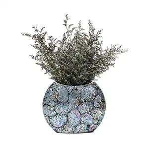 Macetas y macetas de Madre de perla para decoración del hogar de lujo de tendencia caliente, decoraciones, jarrón con incrustaciones de madre de perla hecho en Vietnam - Product Image 4