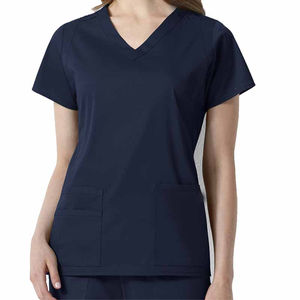 ชุดขัดผิวผ้าฝ้ายผ้าโพลีเอสเตอร์แบบยืดได้สำหรับโรงพยาบาลเสื้อสำหรับทุกเพศ - Product Image 4