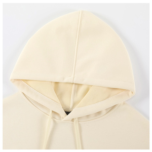 Sudaderas con capucha de algodón gráfico liso de gran tamaño para hombre, estilo informal básico con capucha, temporada larga de otoño - Product Image 5