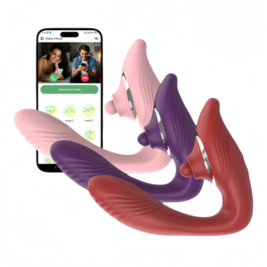 Casemee Bailey Air Pulse Dildo Vibrator klitoris G Spot stimulasi ganda Vibrator wanita pasangan permainan dewasa Vibrator hisap - Product Image 1