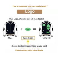 Chaqueta Varsity de Lana 100% Ecológica, Transpirable, de Doble Botonadura, para Hombre, Tallas Grandes, Estilo Urbano, Invierno, Personalizable, Alta Calidad OEM