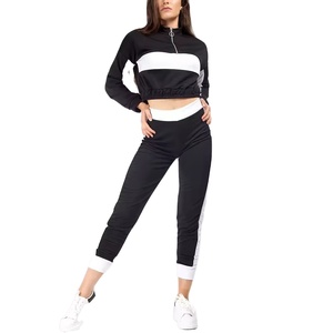 Conjunto Deportivo Personalizado con Logotipo, Top Corto, Sudadera con Capucha y Pantalones de Chándal, Conjunto de 2 Piezas para Mujer, Chándales de Terciopelo para Mujer, Precio al por Mayor 2026 - Product Image 4