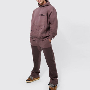 Prix Abordable – Nouveau Design – Survêtement Décontracté à Capuche pour Homme – Qualité Supérieure 100% Coton – Effet Vieilli – Collection Hiver - Product Image 1