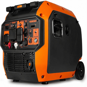 Générateur onduleur portable 6800 W à double carburant, compatible VR, avec démarrage électrique, coupure automatique du carburant et surveillance CO pour véhicules électriques - Product Image 1