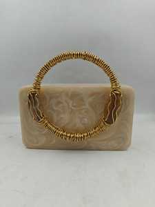 Embrague de resina hecho a mano para bodas y fiestas hecho en India - Product Image 5