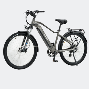 Bicicleta Eléctrica Urbana de 27.5 Pulgadas, Motor de 36V/250W, 15ah, 7 Velocidades, Freno Hidráulico, Portaequipajes Trasero, Alcance de 60-65 km, Neumáticos Resistentes a Pinchazos - Product Image 2