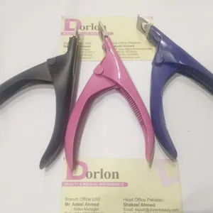 Cortador de Uñas en Forma de U de Acero Inoxidable, Cortador de Puntas Francesas, Cortador de Bordes para Extensión de Uñas, Cortador de Puntas de Uñas Artificiales, Personalización de Logotipo - Product Image 1