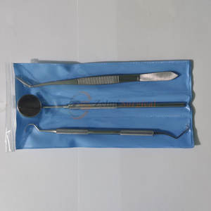 Juego de 3 herramientas de diagnóstico, kit de examen dental de odontología, Instrumentos dentales básicos profesionales - Product Image 2