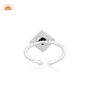Anillo de piedras preciosas de ónix negro de diseñador, Plata de Ley 925, joyería fina para cada ocasión, fabricante de joyería personalizada - Product Image 3