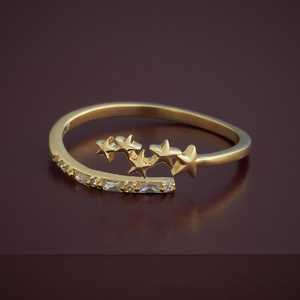 Bague Chevalière Tendance en Argent 92,5 Plaqué Or Rose et Rhodium, Style Incrusté, Référence 182918, Idéale pour un Cadeau - Product Image 5