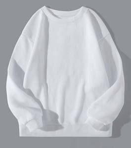 Sudadera Cuello Redondo Liso Fleece Negro - Product Image 4