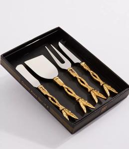 Hot Sale Brass <b>cheese</b> <b>set</b> Wedding and Hotel Ware High quality Brass Cutlery Flatware <b>Set</b> <b>cheese</b> <b>set</b> top sale - Product Image 6
